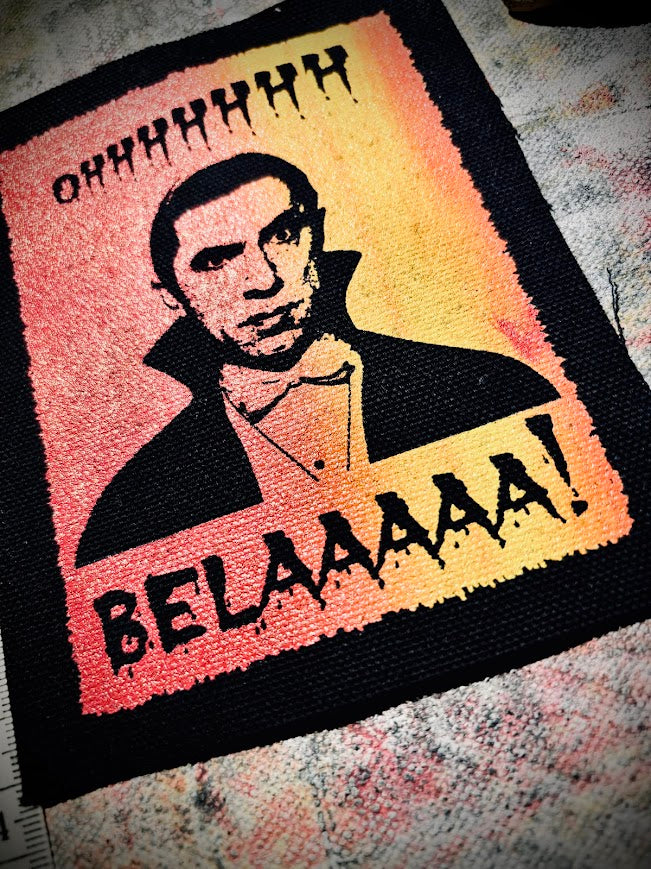 OHHHHHH! Belaaaaa! Bela Lugosi Bahaus sew on patch