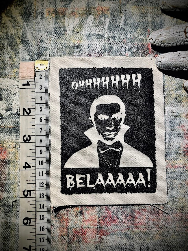 OHHHHHH! Belaaaaa! Bela Lugosi Bahaus sew on patch