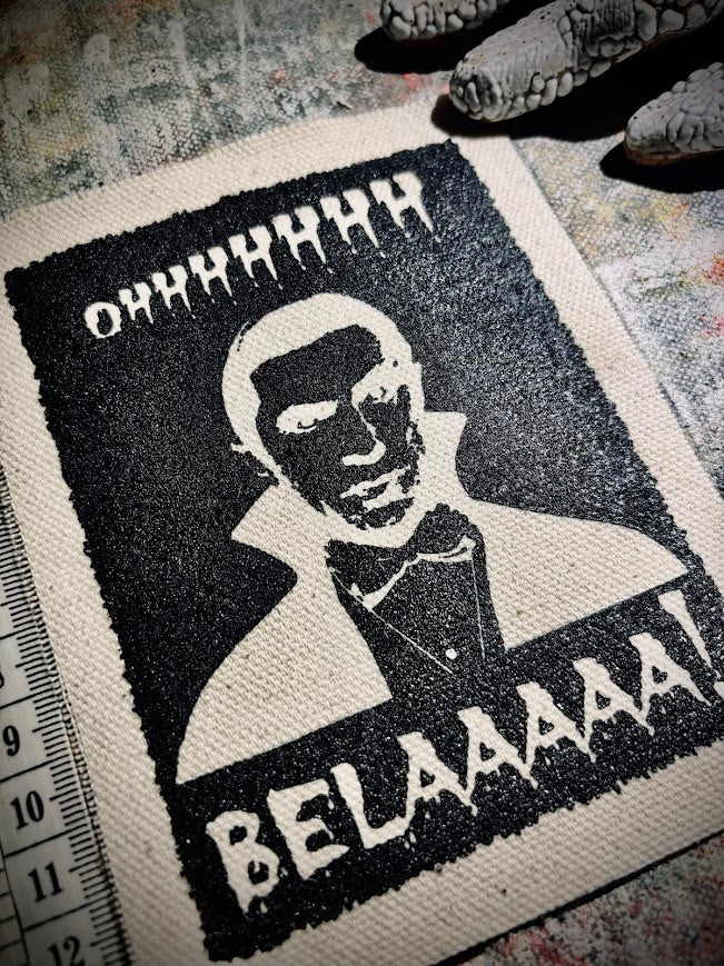 OHHHHHH! Belaaaaa! Bela Lugosi Bahaus sew on patch