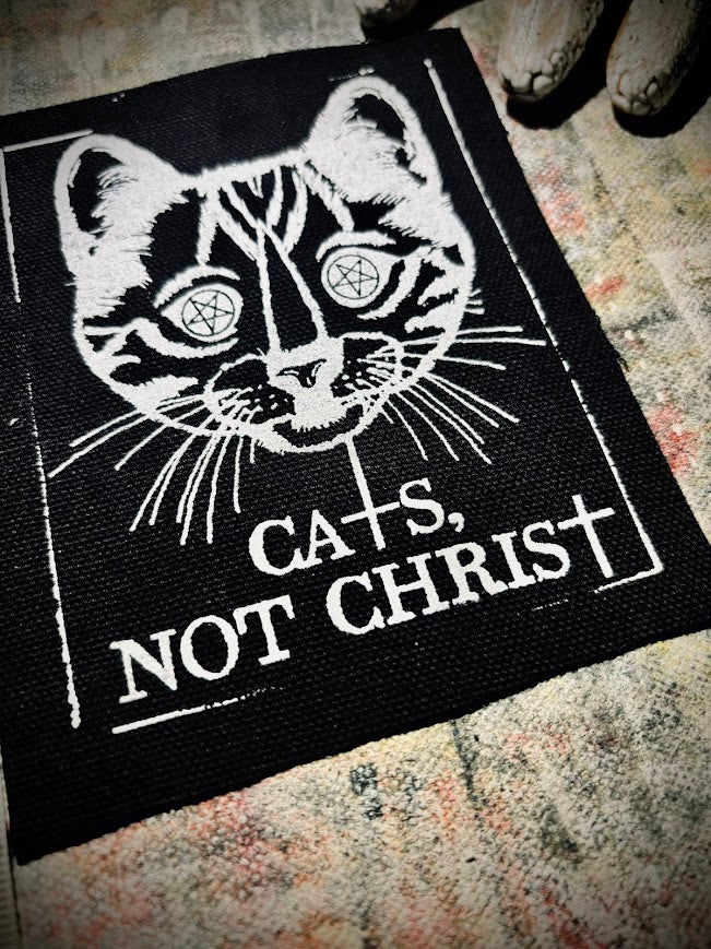 Cats not Christ! patch