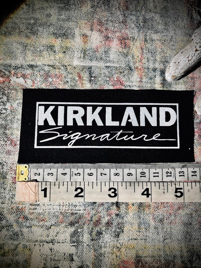 Kirkland Signature punk patch