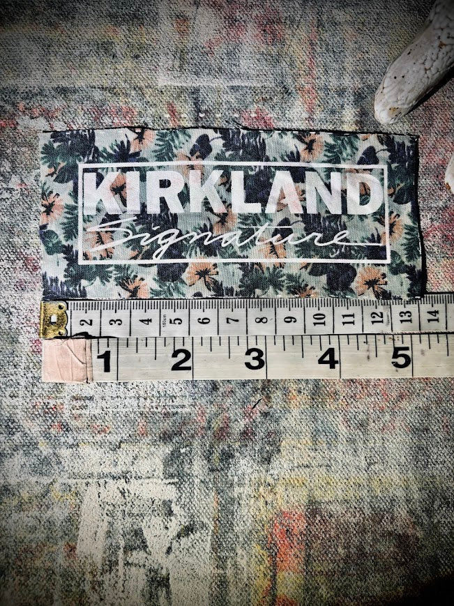 Kirkland Signature punk patch