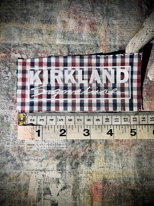 Kirkland Signature punk patch