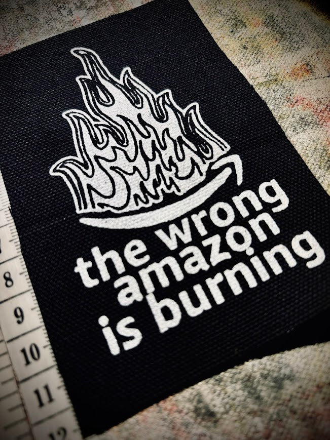 The wrong Amazon is burning patch