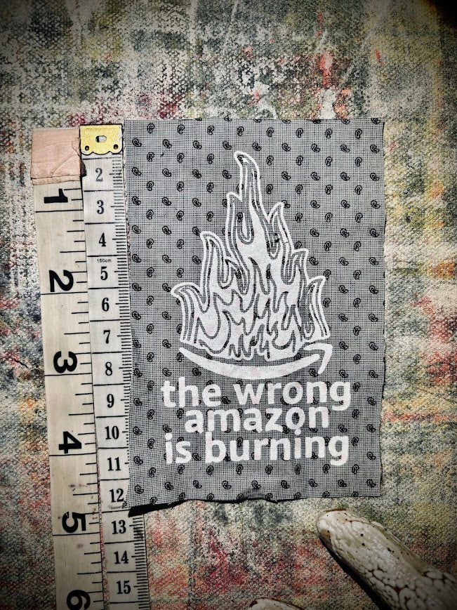 The wrong Amazon is burning patch