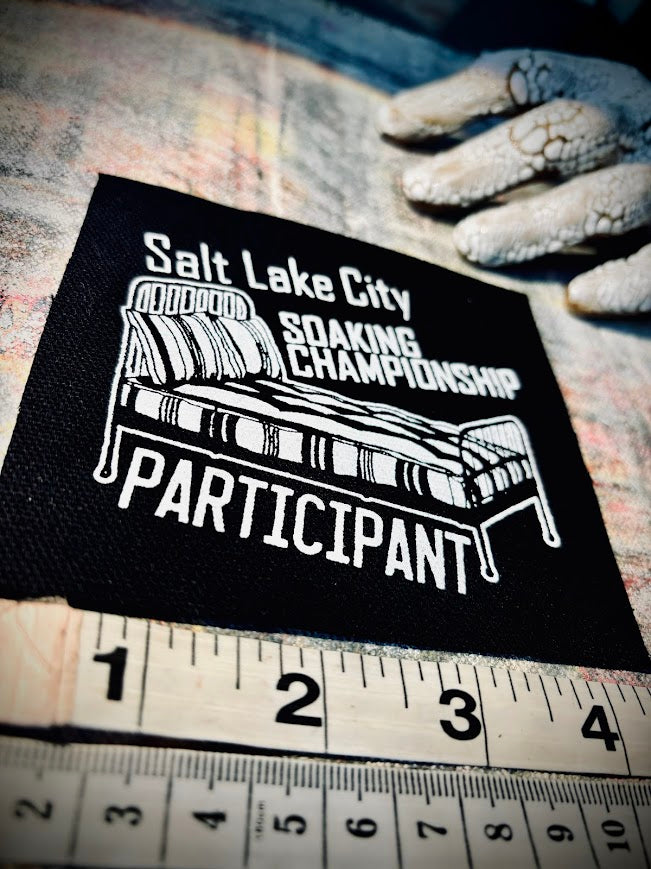 Salt Lake City Soaking Championships participation trophy