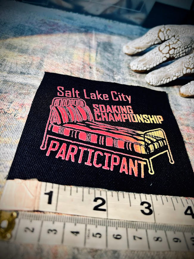 Salt Lake City Soaking Championships participation trophy