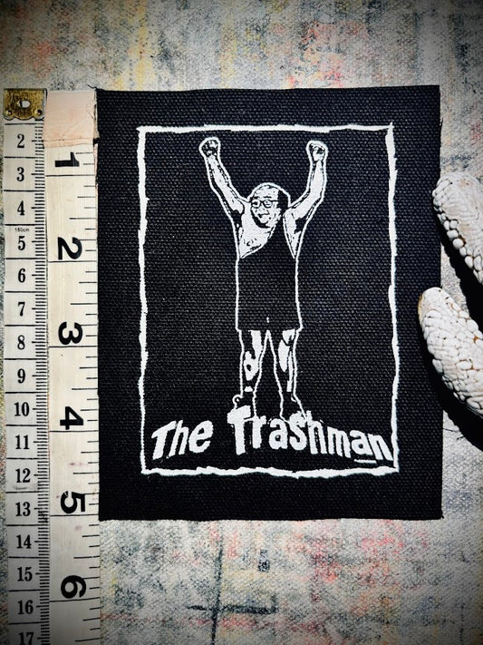 The Trashman sew on patch