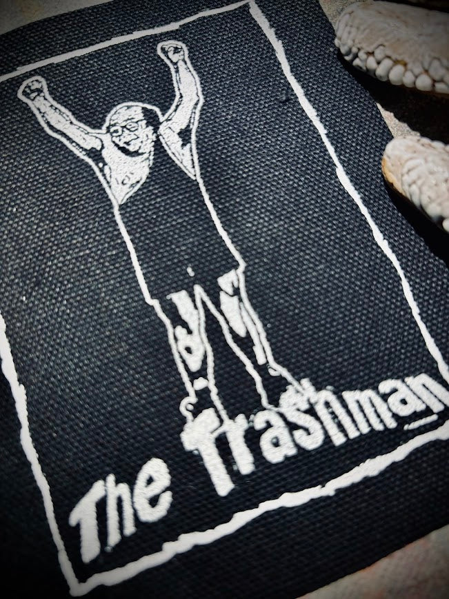 The Trashman sew on patch