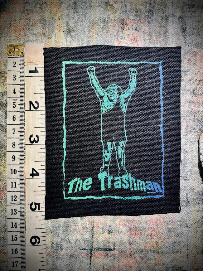 The Trashman sew on patch