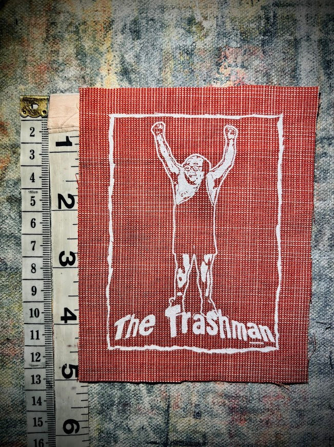 The Trashman sew on patch