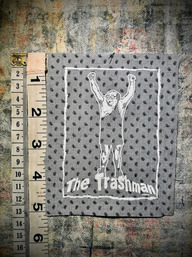 The Trashman sew on patch