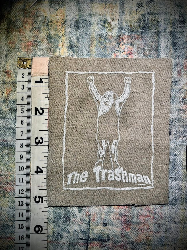 The Trashman sew on patch