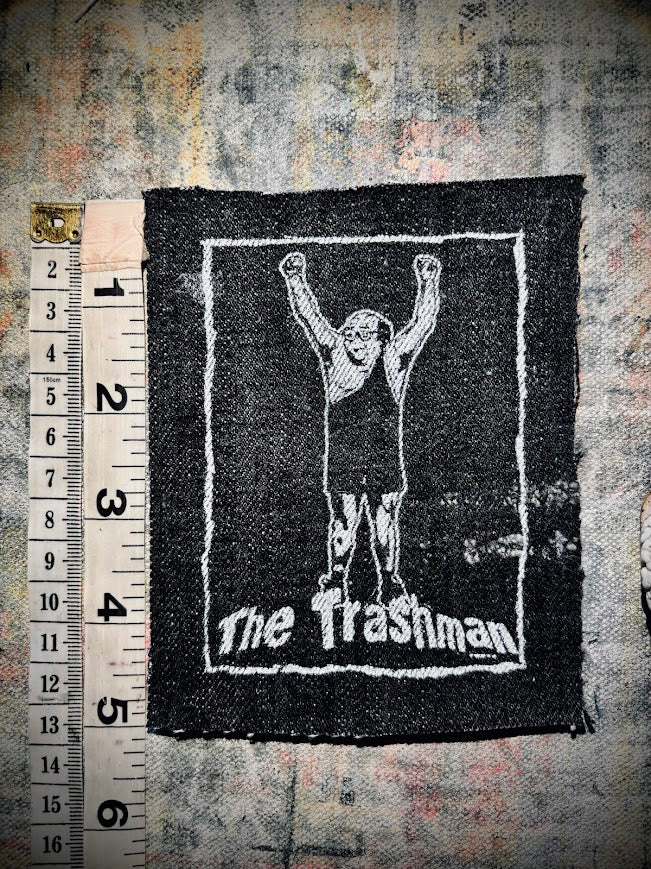 The Trashman sew on patch