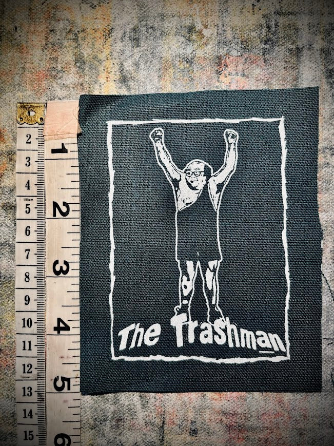 The Trashman sew on patch