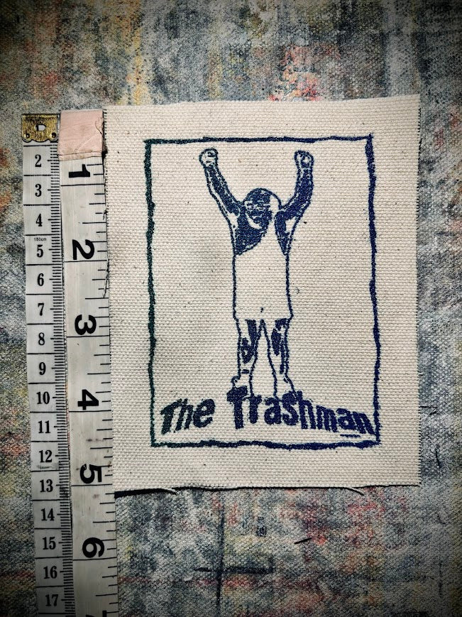 The Trashman sew on patch