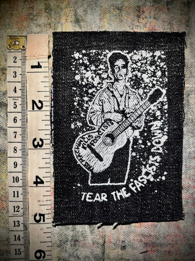 Woodie Guthrie patch