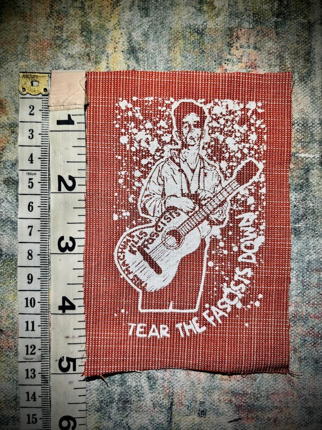 Woodie Guthrie patch