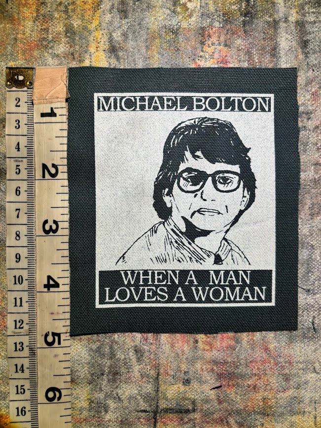 Office Space, Michael Bolton patch