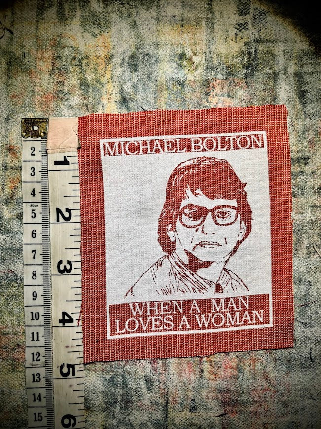 Office Space, Michael Bolton patch