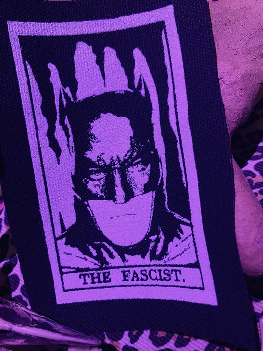 Batman "The Fascist" Tarot card sew on patch