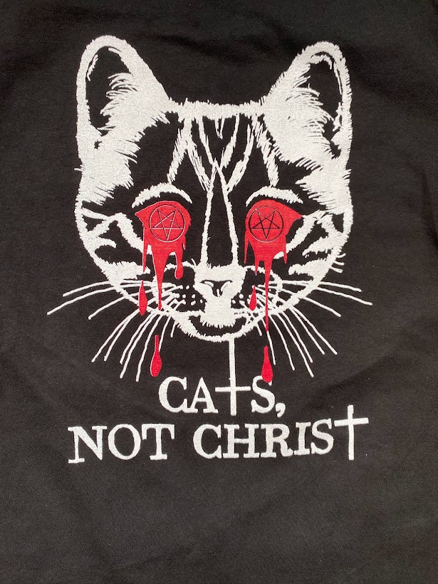 Cats, Not Christ Tee